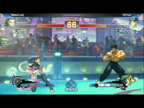 EVO 2014 - Louffy ( Rose ) vs Fuudo ( Fei ) - USF4 TOP 8