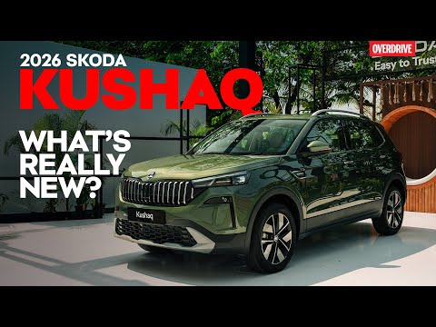 2026 Skoda Kushaq Walkaround – What’s New?  | OVERDRIVE