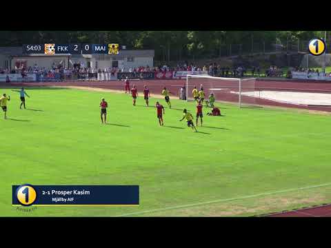Höjdpunkter Karlskrona-MAIF 2-2 (2-0)