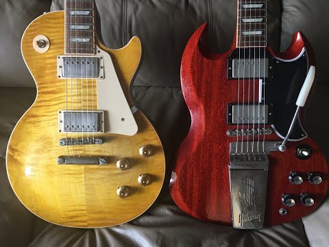 Gibson Shootout! USA Les Paul vs Custom Shop SG