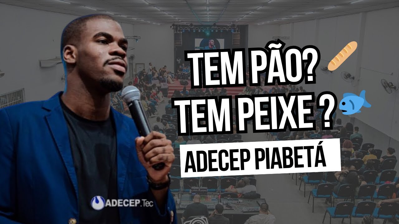 MINI VIGILIA ADECEP 🔥 - PÃO E PEIXE (Pregação) #unção #adecep #explore
