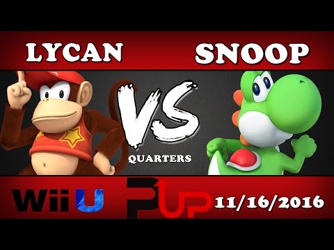 Lycan (Diddy Kong) vs. PowerUp | Snoop (Yoshi) - Wii U Winners Quarters - SOS