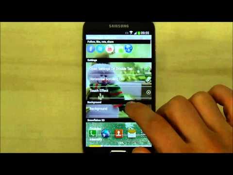 Snowman Live Wallpaper Video