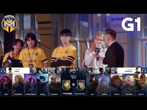 ONIC PH vs VT - Game 1 | Winter Is Coming | Upper Bracket Finals