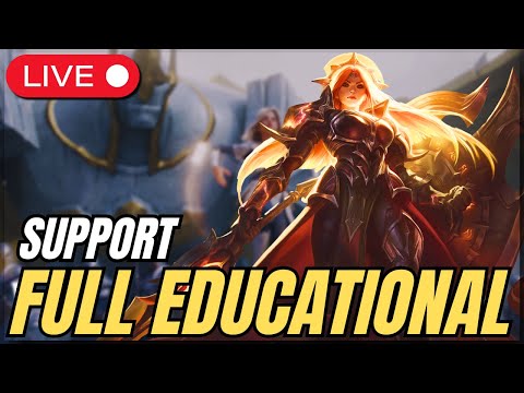 Educational Support Gameplay - Best Support Champ depending on Draft