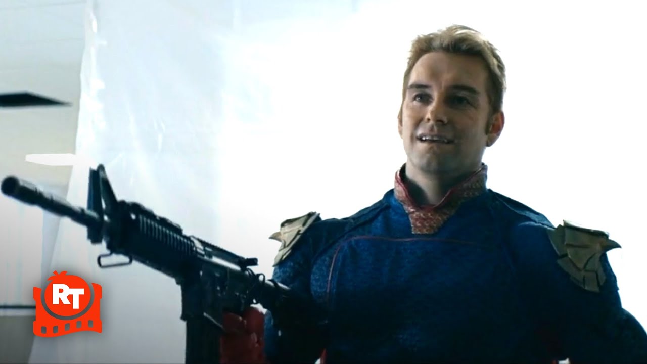 The Boys - Homelander & Maeve Kill a Shooter (S1E3) | Movieclips