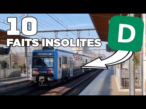 10 unusual facts about the RER D