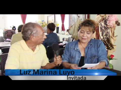 Luz Marina Luyo, la invitada de Marco Tulio Quintero