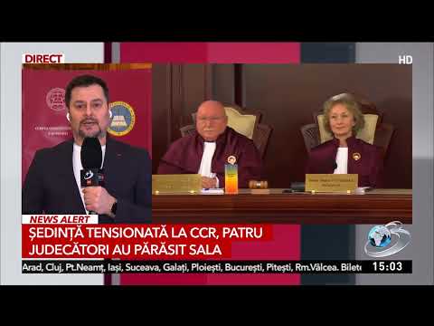 Scandal la ședința CCR pentru pensiile magistraților. Decizia se va da mâine