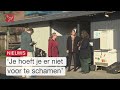 Joke haalt gratis pot pasta voor kleinkinderen bij deelkastje in Lelystad | Omroep Flevoland