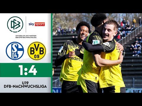 Wildes Derby mit schwarz-gelber Ekstase! | FC Schalke 04 - Borussia Dortmund | U19-DFB-Nachwuchsliga