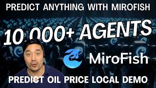 PREDICT ANYTHING with 10,000+ Agents (even oil price based on next attack) - Mirofish Demo