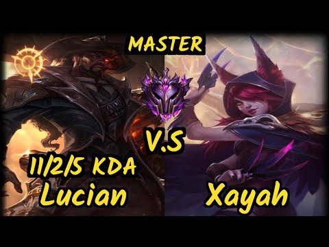 KBM TitaN (LUCIAN) vs XAYAH - 11/2/5 KDA BOTTOM ADC GAMEPLAY - BR Ranked MASTER