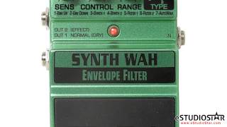 Video thumbnail for DIGITECH X-SERIES SYNTH WAH OVERVIEW AND DEMO by EstudioStar