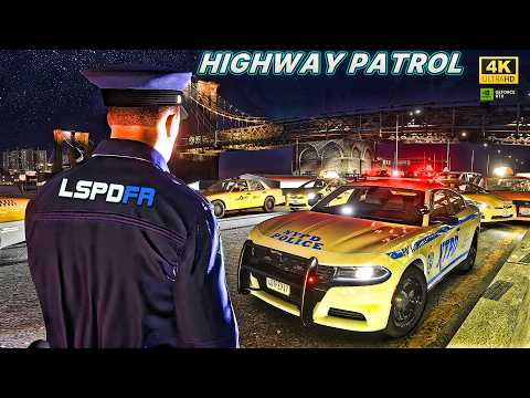 GTA 5 LSPDFR | NYPD HIGHWAY PATROL CHARGER 🚔 | OLD NYC MAP MOD
