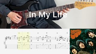 The Beatles - In My Life (guitar cover with tabs & chords)