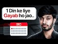 The Disappear Day Method By Deepak Daiya Motivational Video