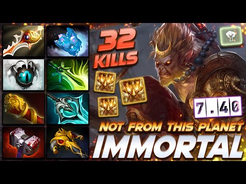 Monkey King 32 Frags Ownage - Dota 2 Pro Gameplay [Watch & Learn]