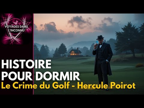 🕵️ Histoire Adultes pour S’endormir – Le Crime du Golf : Une enquête mystique avec Hercule Poirot.