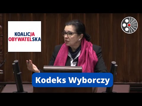 Małgorzata Chmiel pyta o centralny rejestr i wybory kopertowe BIS