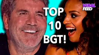 TOP 10 Most Watched Britain's Got Talent AUDITIONS Ever! | VIRAL FEED