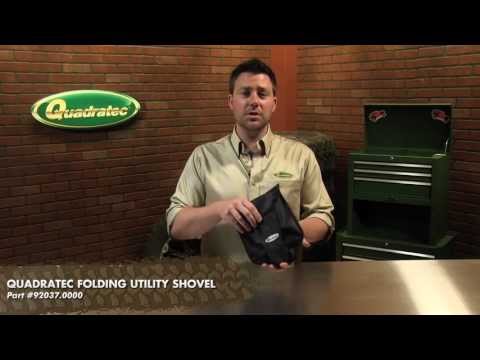 Quadratec Folding Utility Shovel