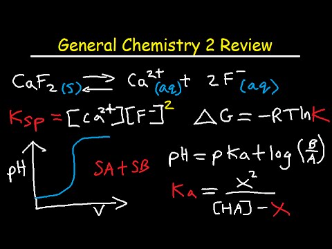 General Chemistry 2 Review Study Guide - IB, AP, & College Chem Final Exam Video