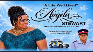 THE FUNERAL SERVICE OF SERGEANT ANGELA STEWART