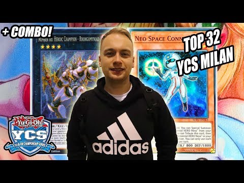 Yu-Gi-Oh! Top 32 YCS Milan: Neo Space Connector Rhongo Deck Profile 2018! Ft. Jake Quinsee! (+Combo)