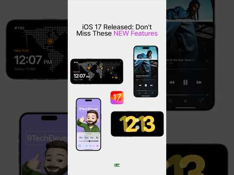 iOS 17 Released: You need to try these new features #ios17 #ios