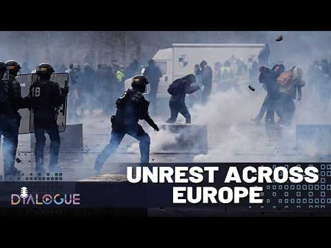 What’s driving the social unrest across Europe?