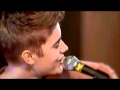 Justin Bieber sing "All Around The World" and "As ...