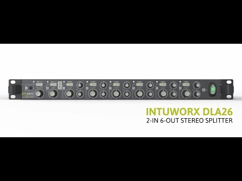 INTUSONIC DLA26 Zonen-Verteiler 2-IN-6