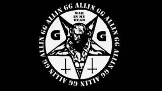 GG Allin: Sluts in the city