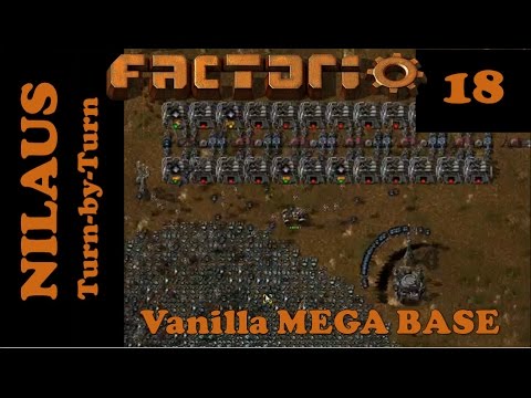 Factorio S7E18 - Robotic Outpost mining and Solar components