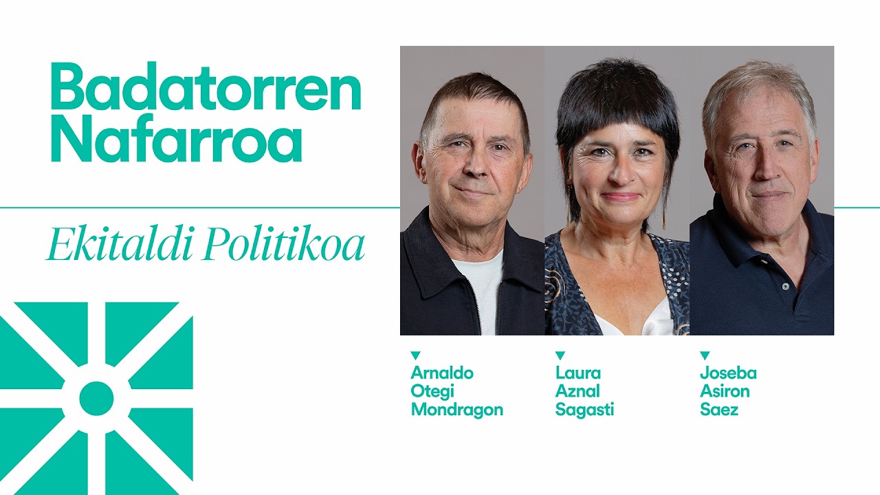 [VIDEO] Acto presentación de candidaturas de Laura Aznal y Joseba Asiron en el Navarra Arena