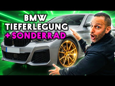 BMW lowering kit and custom wheel individual approval at Racing Fever