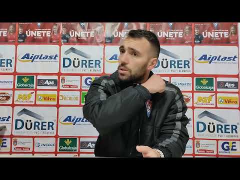 Rueda de prensa Nacho Gómez entrenador de La Roda CF jornada 16