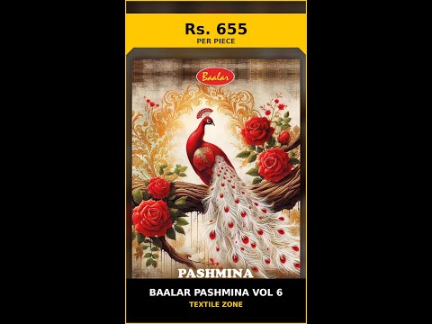 Baalar Pashmina Vol 6 – product video thumbnail