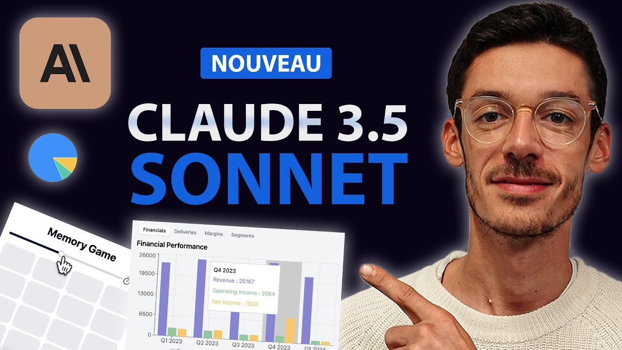 10 Exemples INCROYABLES de Claude 3.5 Sonnet : mieux que GPT-4o ?