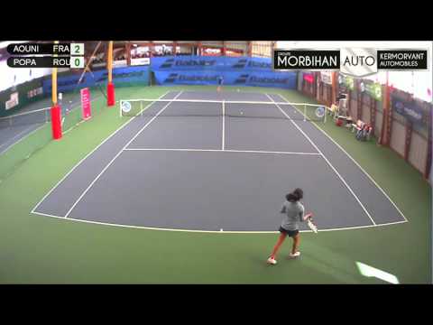 AOUNI (FRA) vs POPA (ROU) - Open Super 12 Auray Tennis