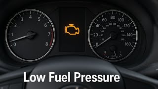 2015 Lexus NX200t Check Engine Light ON, Fuel Rail/System Pressure Too Low - factory TSB fix info