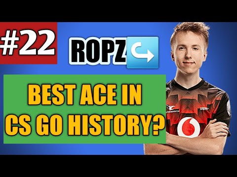 CRAZY ACE FROM ROPZ! CS GO BEST MOMENTS | #22