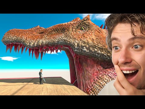 Reacting To GIANT Spinosaurus Rex vs ALL