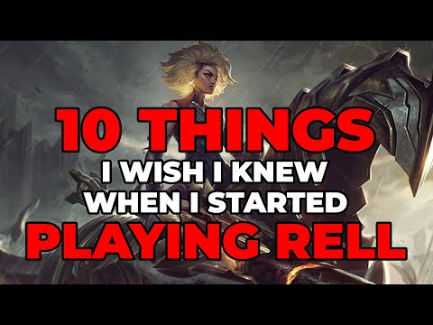 10 things I wish I knew when i started playing Rell! | League of Legends | ColsENG