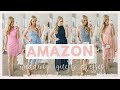 AMAZON PRIME WEDDING GUEST DRESSES UNDER $100 TRY ON HAUL SPRING 2019 | Amanda John