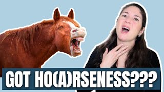 WHY YOUR VOICE IS HOARSE - MAIN CAUSES OF AN UNINTENDED RASPY VOICE