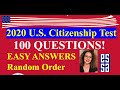 2020 U.S. CITIZENSHIP QUESTIONS 2020 U.S. CITIZENSHIP QUESTIONS