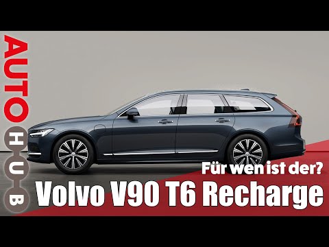 Volvo V90 T6 Recharge 2021 // Test / Review / Fahrbericht / Meinung / Expertengespräch / Heritage