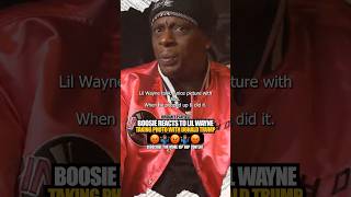 Boosie reacts to Lil Wayne taking photo with Donald Trump 😲🤷🏽‍♂️💯 #lilwayne #boosie #hiphop